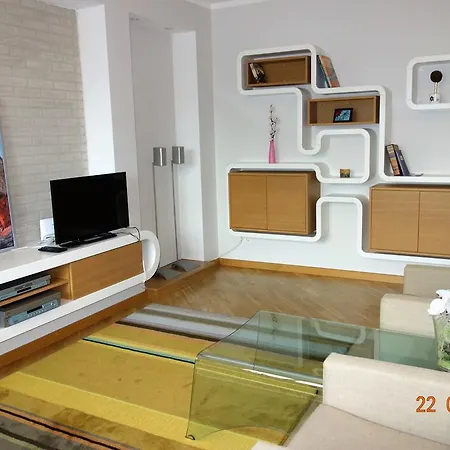 Riga Old Town River View With Balcony