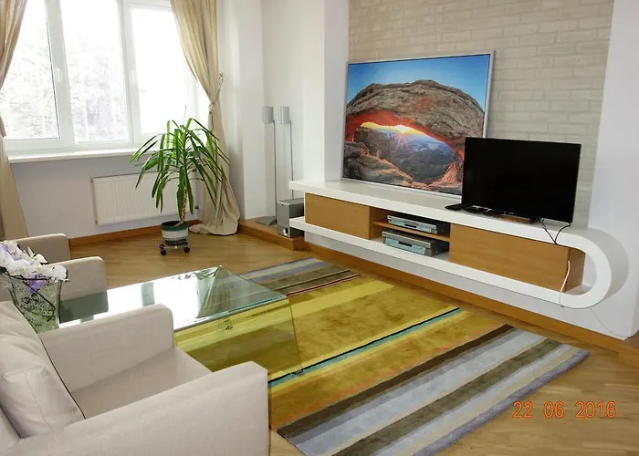 Old Town River View With Balcony 아파트 리가