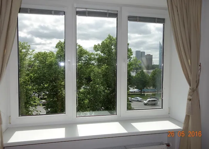 Old Town River View With Balcony * Riga